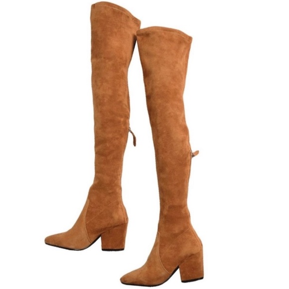 Newđź’•Goodnight Macaroon OTK boots Marlo Tan | Sz 7.5 - Picture 7 of 11